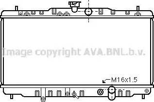 Ava Quality Cooling HD 2057 - Радіатор, охолодження двигуна autozip.com.ua