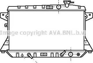 Ava Quality Cooling HD 2065 - Радіатор, охолодження двигуна autozip.com.ua