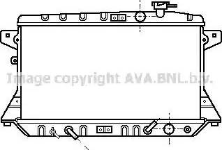 Ava Quality Cooling HD 2024 - Радіатор, охолодження двигуна autozip.com.ua