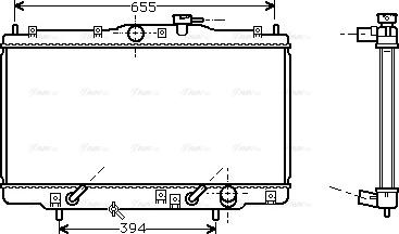 Ava Quality Cooling HD 2071 - Радіатор, охолодження двигуна autozip.com.ua