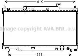 Ava Quality Cooling HD 2216 - Радіатор, охолодження двигуна autozip.com.ua