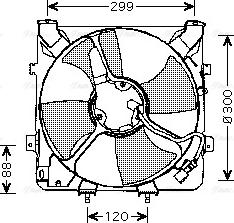 Ava Quality Cooling HD 7522 - Вентилятор, охолодження двигуна autozip.com.ua