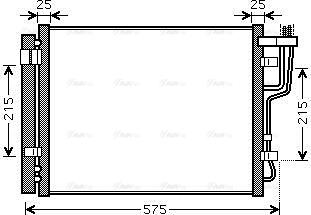 Ava Quality Cooling HY5189D - Конденсатор, кондиціонер autozip.com.ua