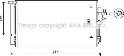 Ava Quality Cooling HY5279D - Конденсатор, кондиціонер autozip.com.ua