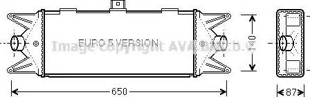 Ava Quality Cooling IV 4099 - Интеркулер autozip.com.ua