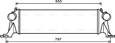 Ava Quality Cooling IV4132 - Интеркулер autozip.com.ua