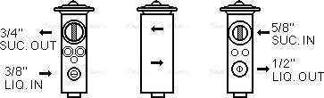 Ava Quality Cooling JD1029 - Розширювальний клапан, кондиціонер autozip.com.ua