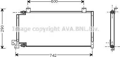 Ava Quality Cooling JE 5011 - Конденсатор, кондиціонер autozip.com.ua