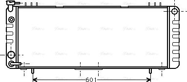 Ava Quality Cooling JE 2002 - Радіатор, охолодження двигуна autozip.com.ua