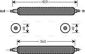 Ava Quality Cooling JR D003 - Осушувач, кондиціонер autozip.com.ua