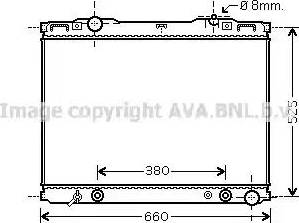 Ava Quality Cooling KA2139 - Радіатор, охолодження двигуна autozip.com.ua