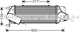 Ava Quality Cooling LC 4087 - Интеркулер autozip.com.ua