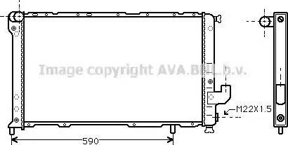 Ava Quality Cooling LC 2016 - Радіатор, охолодження двигуна autozip.com.ua