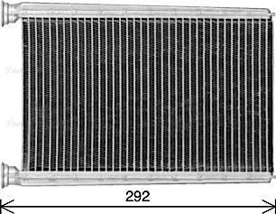 Ava Quality Cooling ME6347 - Теплообмінник, опалення салону autozip.com.ua