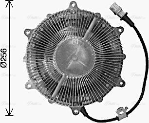 Ava Quality Cooling MNC131 - Зчеплення, вентилятор радіатора autozip.com.ua