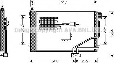 Ava Quality Cooling MSA5298 - Конденсатор, кондиціонер autozip.com.ua