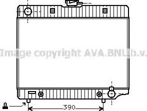 Ava Quality Cooling MS 2026 - Радіатор, охолодження двигуна autozip.com.ua