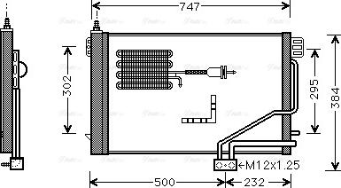 Ava Quality Cooling MSA5298D - Конденсатор, кондиціонер autozip.com.ua