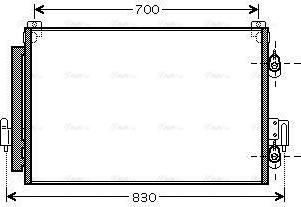 Ava Quality Cooling MT5178D - Конденсатор, кондиціонер autozip.com.ua