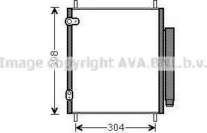 AVA MT5244D - Конденсатор, кондиціонер autozip.com.ua