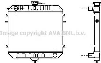 Ava Quality Cooling OL 2081 - Радіатор, охолодження двигуна autozip.com.ua