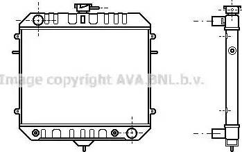 Ava Quality Cooling OL 2082 - Радіатор, охолодження двигуна autozip.com.ua