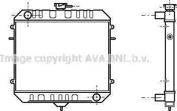 Ava Quality Cooling OL 2034 - Радіатор, охолодження двигуна autozip.com.ua