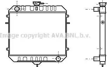 Ava Quality Cooling OL 2075 - Радіатор, охолодження двигуна autozip.com.ua