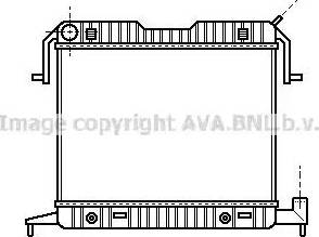 Ava Quality Cooling OLA2086 - Радіатор, охолодження двигуна autozip.com.ua