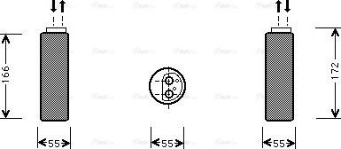 Ava Quality Cooling OL D153 - Осушувач, кондиціонер autozip.com.ua