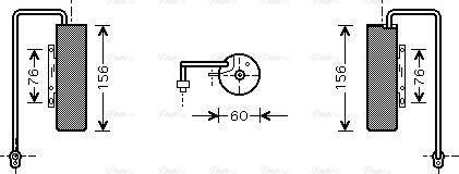 Ava Quality Cooling OL D336 - Осушувач, кондиціонер autozip.com.ua