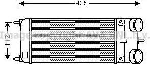 Ava Quality Cooling PE 4353 - Интеркулер autozip.com.ua