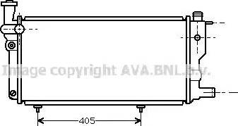 Ava Quality Cooling PE 2109 - Радіатор, охолодження двигуна autozip.com.ua