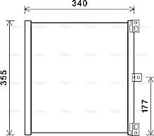 Ava Quality Cooling PR5088 - Конденсатор, кондиціонер autozip.com.ua