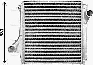 Ava Quality Cooling RE4142 - Интеркулер autozip.com.ua