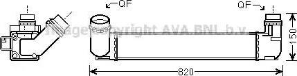 Ava Quality Cooling RT 4412 - Интеркулер autozip.com.ua