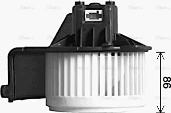 AVA RT8655 - Вентилятор салону autozip.com.ua