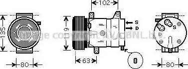 Ava Quality Cooling RT K404 - Компресор, кондиціонер autozip.com.ua