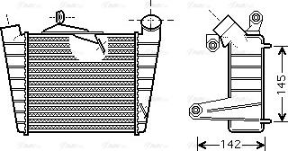 Ava Quality Cooling SAA4020 - Интеркулер autozip.com.ua