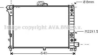 Ava Quality Cooling SB 2011 - Радіатор, охолодження двигуна autozip.com.ua