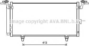 Ava Quality Cooling SU5084 - Конденсатор, кондиціонер autozip.com.ua