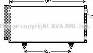 Ava Quality Cooling SU 5077 - Конденсатор, кондиціонер autozip.com.ua