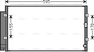 AVA SU5102D - Конденсатор, кондиціонер autozip.com.ua