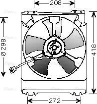 Ava Quality Cooling SU 7501 - Вентилятор, охолодження двигуна autozip.com.ua