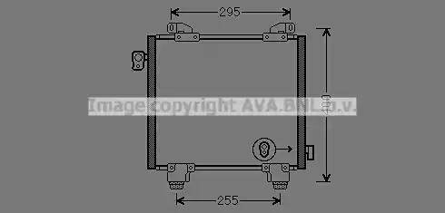Ava Quality Cooling SZ5144 - Конденсатор, кондиціонер autozip.com.ua