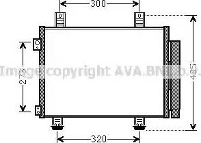 Ava Quality Cooling SZ5117 - Конденсатор, кондиціонер autozip.com.ua