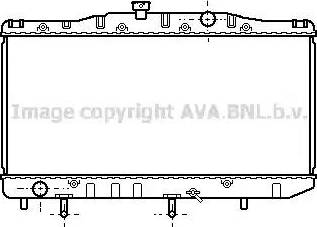 Ava Quality Cooling TO 2048 - Радіатор, охолодження двигуна autozip.com.ua