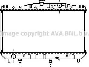 Ava Quality Cooling TO 2063 - Радіатор, охолодження двигуна autozip.com.ua