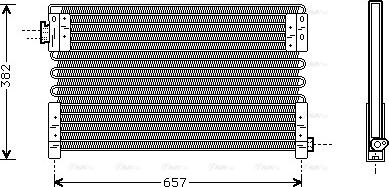 Ava Quality Cooling VL 5017 - Конденсатор, кондиціонер autozip.com.ua