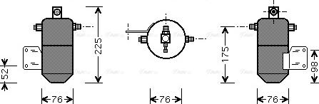 Ava Quality Cooling VL D032 - Осушувач, кондиціонер autozip.com.ua